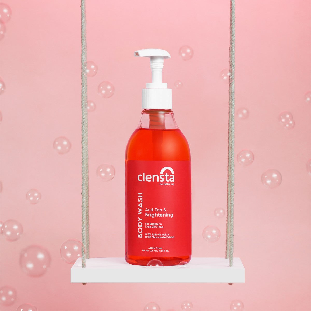 Clensta Body Wash Anti Tan (275 Ml)