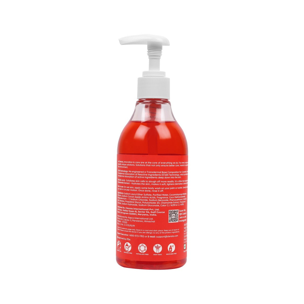 Clensta Body Wash Anti Tan (275 Ml)