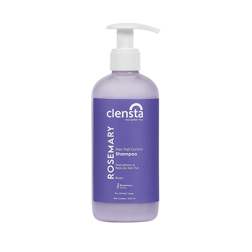 Clensta Rosemary Hair Fall Control Shampoo (300 Ml)