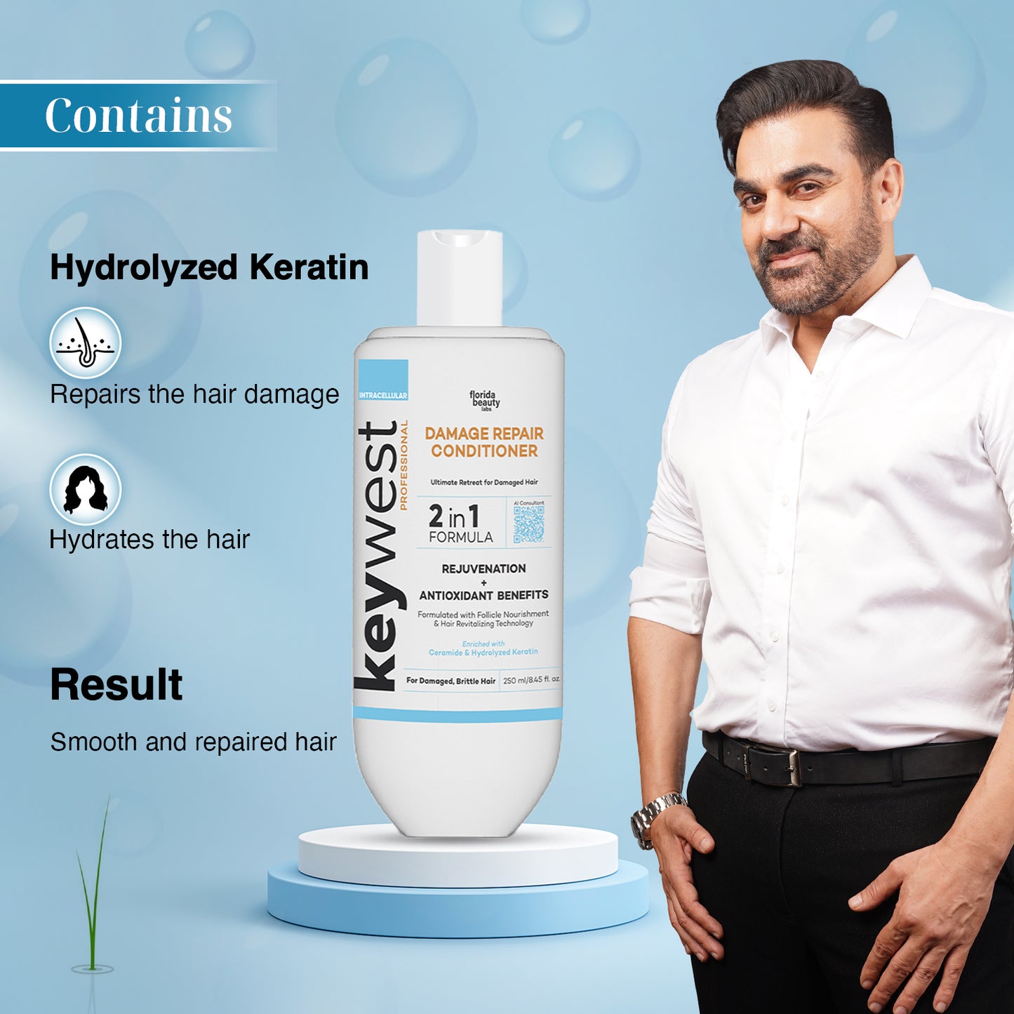 Keywest Professional Damage Repair Conditioner 250ml