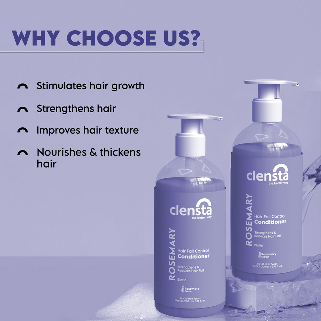 Clensta Rosemary Hair Fall Control Conditioner (200 Ml)