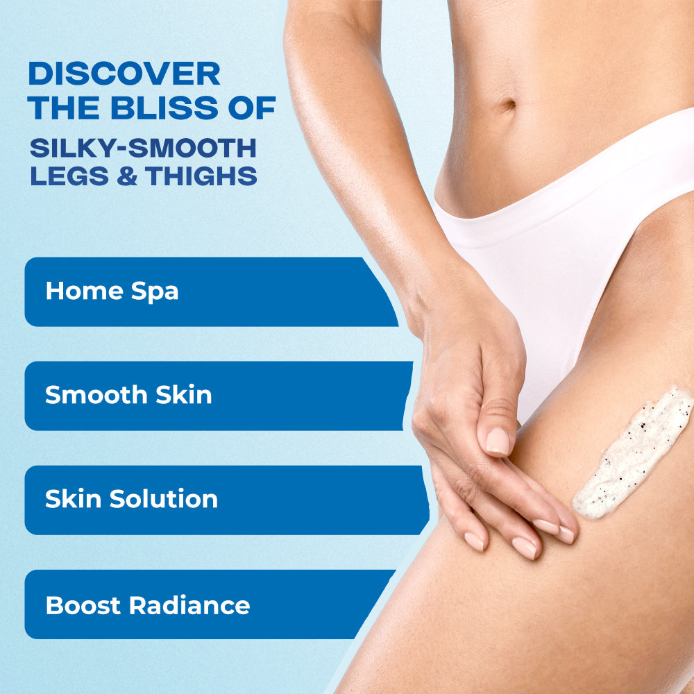 Clensta Smooth Me Legs And Thigh Scrub (100 Ml)