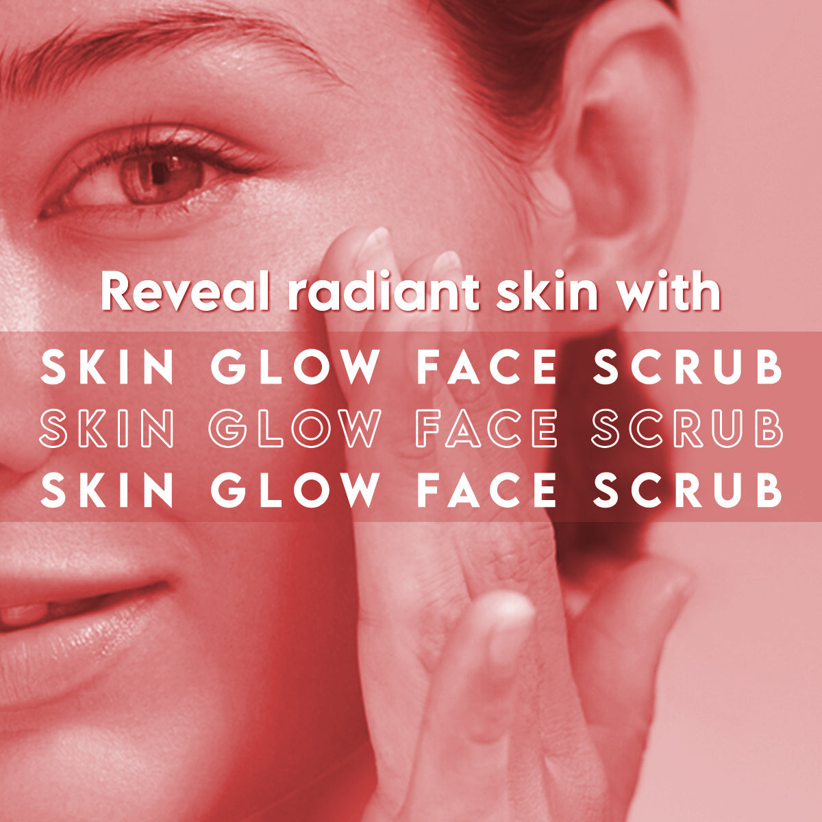 Clensta Red Aloe Vera Skin Glow Face Scrub (100 Gm)