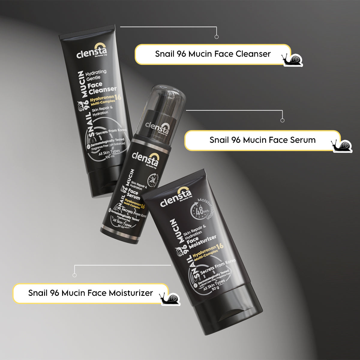 Clensta Clensta Snail 96 Mucin Face Serum 30Ml