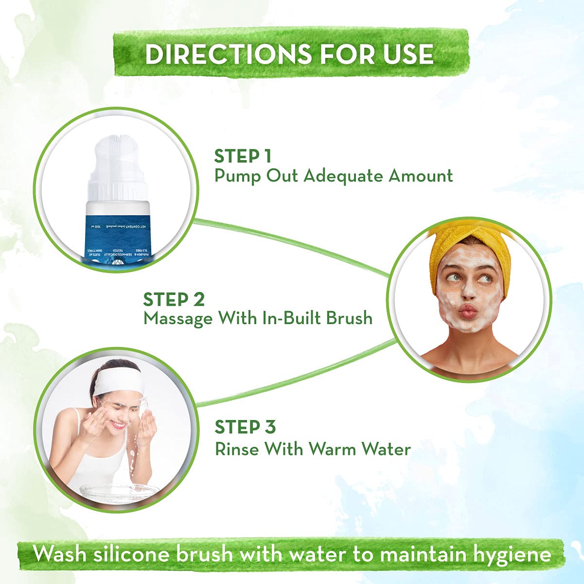 Mamaearth Aqua Glow Face Wash 100ml + Clensta Red Aloe Vera Exfoliating Face Scrub (100 Gm) | COMBO.