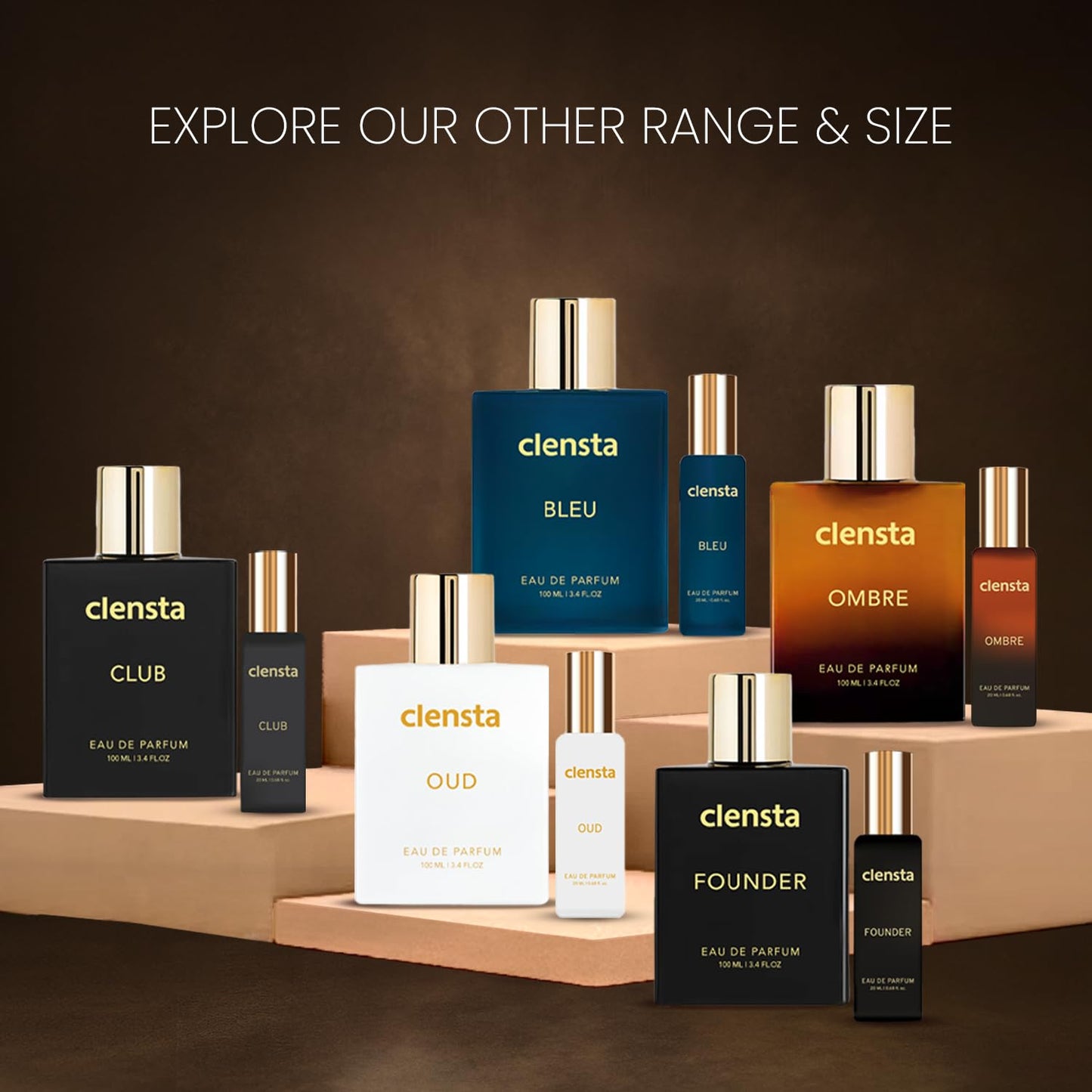 Clensta Founder Perfume | Inspired by fruity amber accords of Azzaro Wanted Parfum | For Men | EDP 100ml
