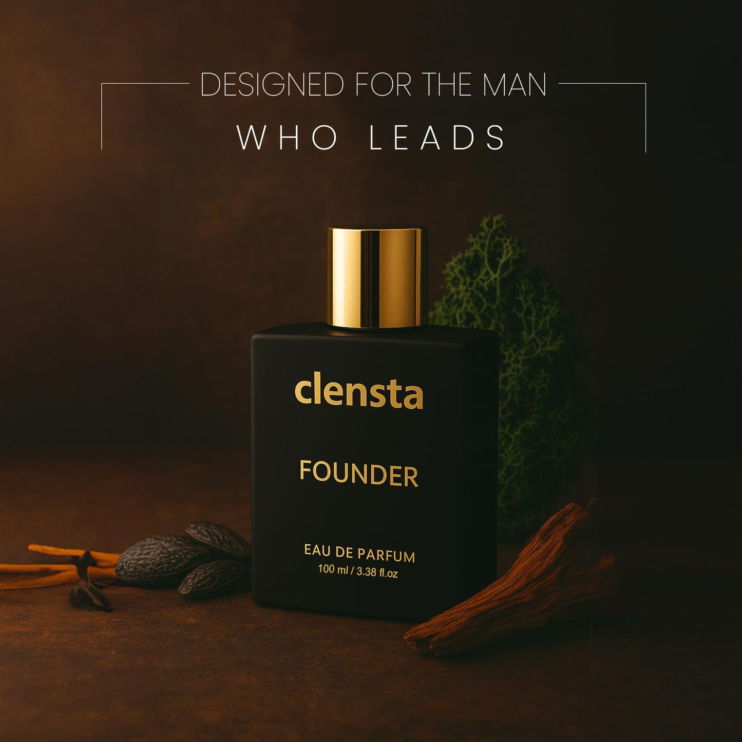 Clensta Founder Perfume | Inspired by fruity amber accords of Azzaro Wanted Parfum | For Men | EDP 100ml
