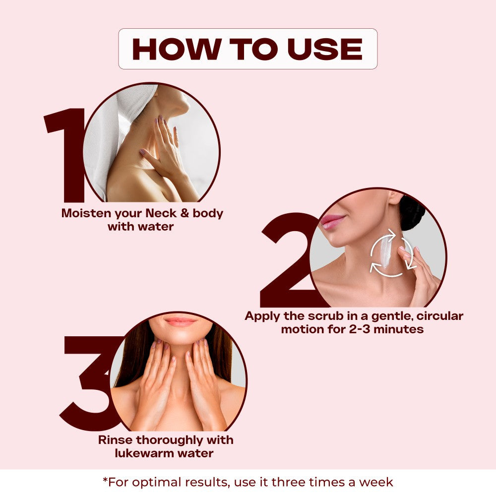 Clensta Tone Up Neck And Body Scrub (100 Ml)