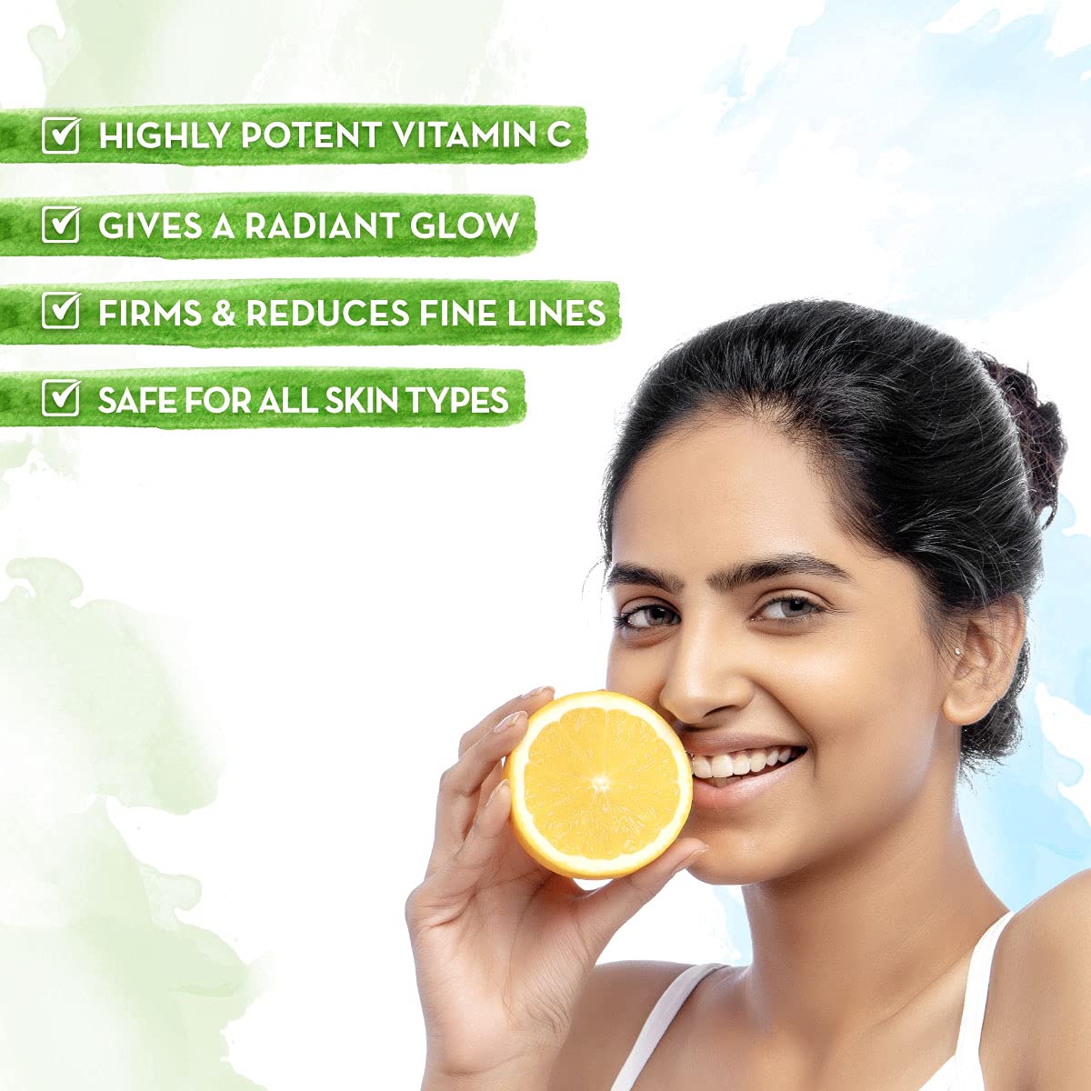 Mamaearth Skin Illuminate Face Serum for Radiant Skin with Vitamin C and Turmeric (15g) + Clensta Multani Mitti Acne Control Face Mask (100 Gm) | COMBO.