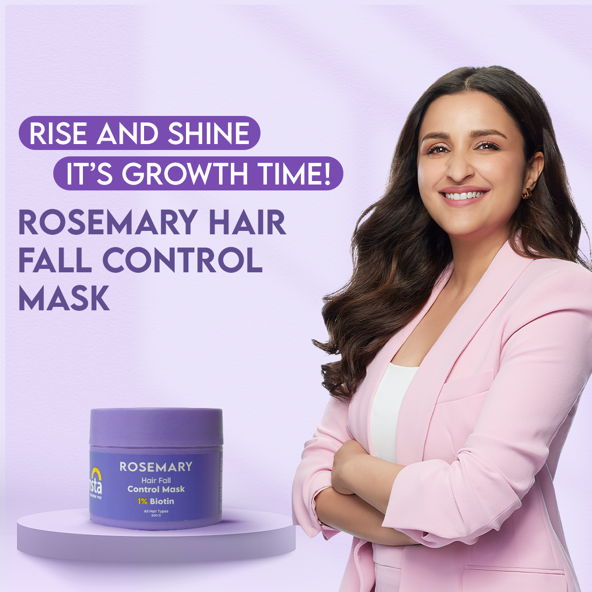 Clensta Rosemary Hair Fall Control Mask (200 Gm)