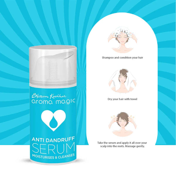 Aroma Magic Anti Dandruff Serum 30 ml + Clensta Red Aloe Vera Anti-Dandruff Shampoo (250 Ml)