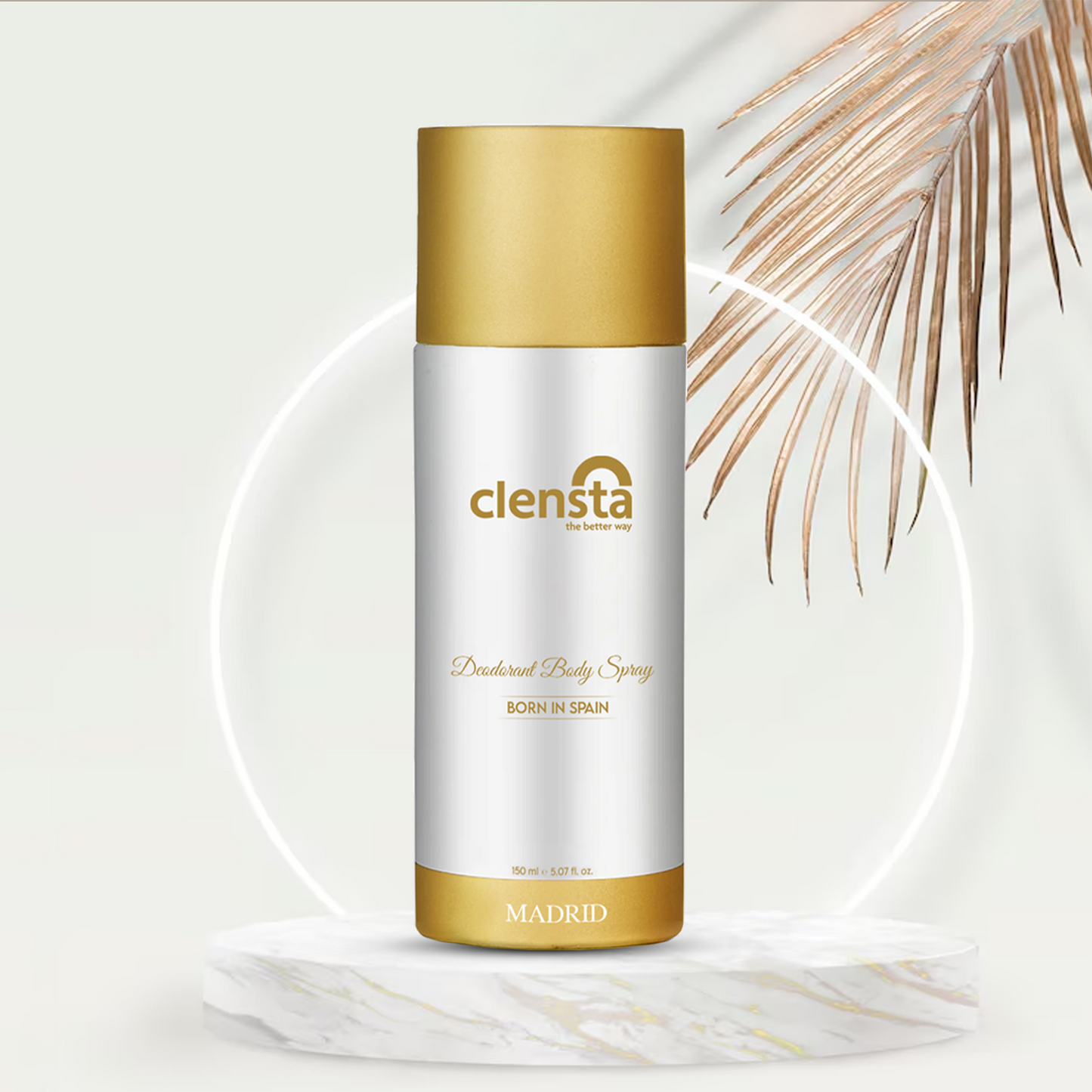 Clensta Madrid Men's Deodorant Body Spray 150 ml
