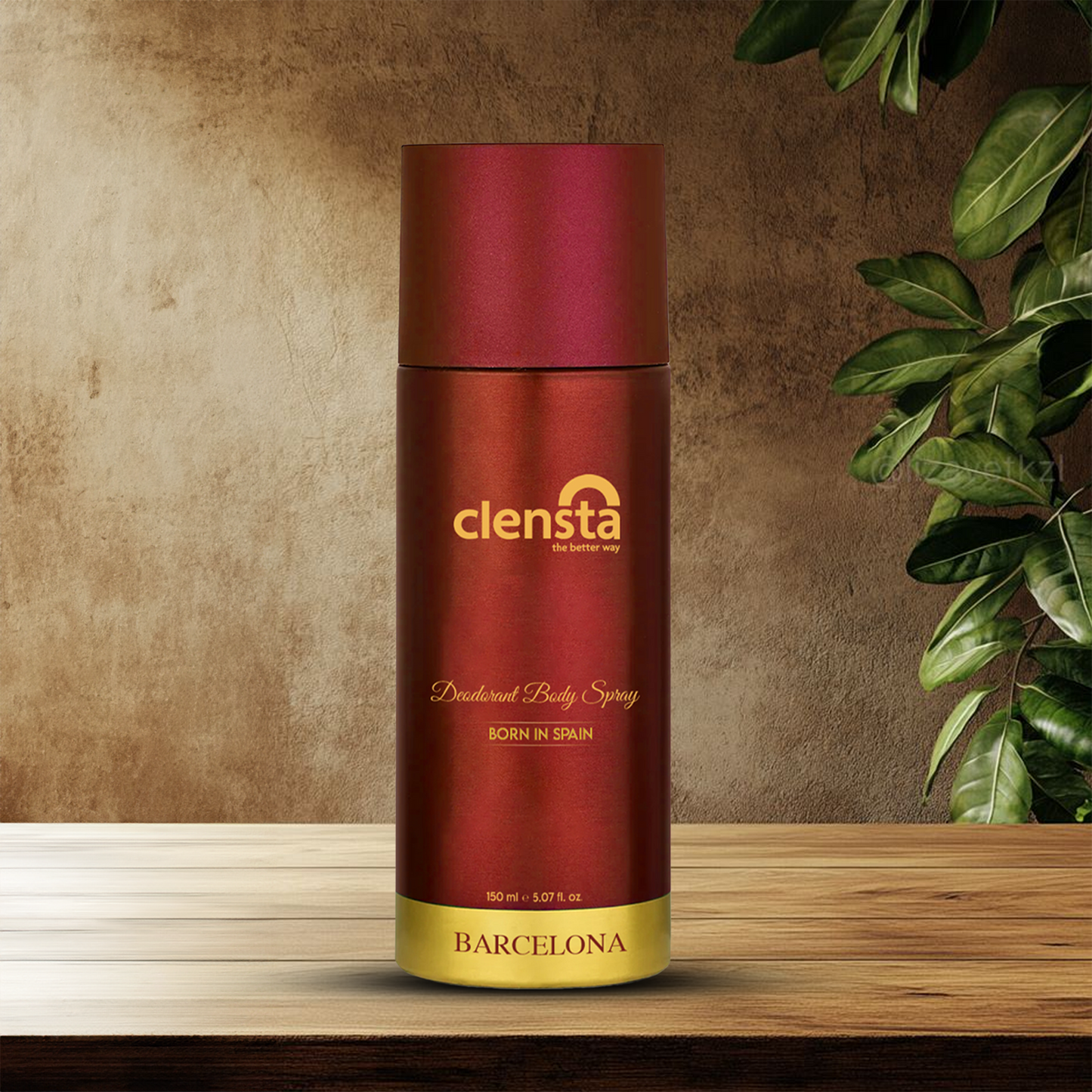Clensta Barcelona Deodrant Body Spray for Men 150 ml