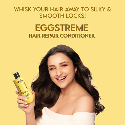 Mamaearth Rice Water Shampoo 250ml + Clensta Eggstreme Repair Hair Conditioner (250 Ml) | COMBO.
