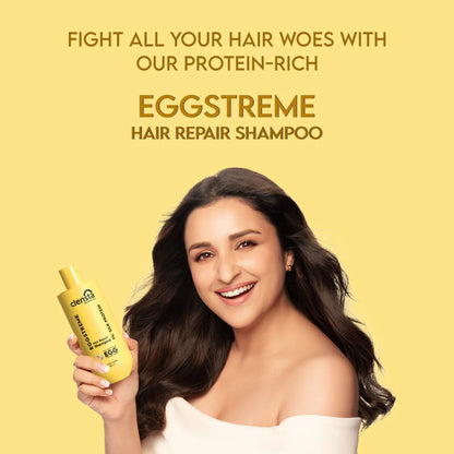 Mamaearth Onion Conditioner for Hair Growth & Hair Fall Control with Coconut Oil 250ml + Clensta Eggstreme Repair Hair Shampoo (250 Ml) | COMBO.