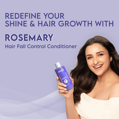 Mamaearth Rosemary Anti Hair Fall Conditioner With Rosemary & Methi Dana For Hair Loss & Breakage - 250 Ml + Clensta Rosemary Hair Fall Control Conditioner (250 Ml) | COMBO |