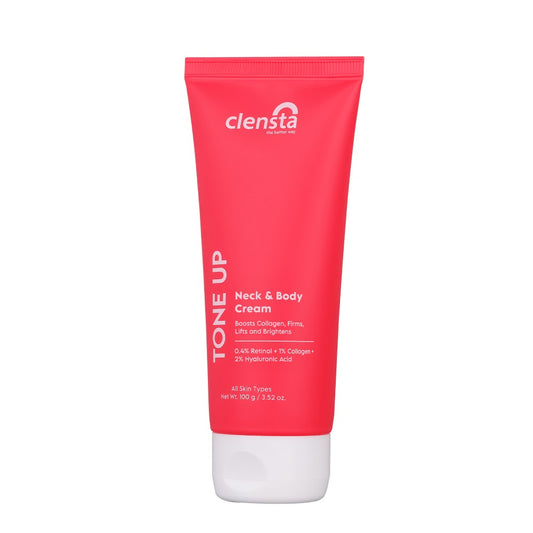 Clensta Tone Up Neck And Body Cream (100 Ml)