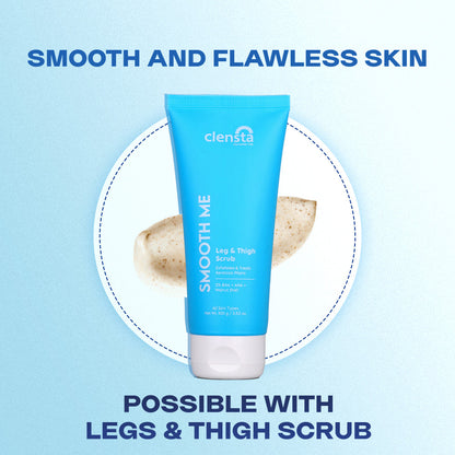 Clensta Smooth Me Legs And Thigh Scrub (100 Ml)