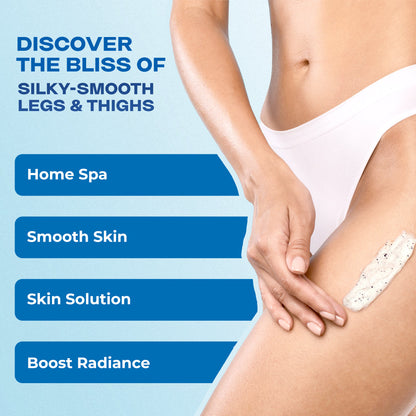Clensta Smooth Me Legs And Thigh Scrub (100 Ml)