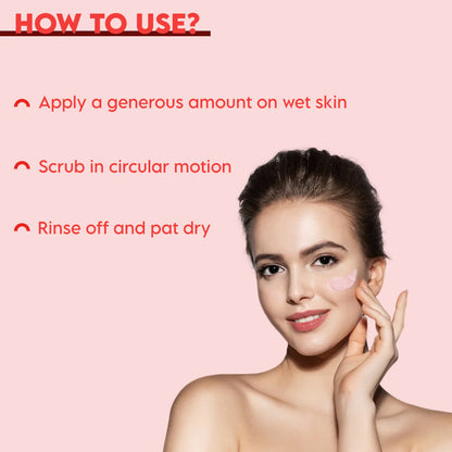 Mamaearth Aqua Glow Face Wash 100ml + Clensta Red Aloe Vera Exfoliating Face Scrub (100 Gm) | COMBO.