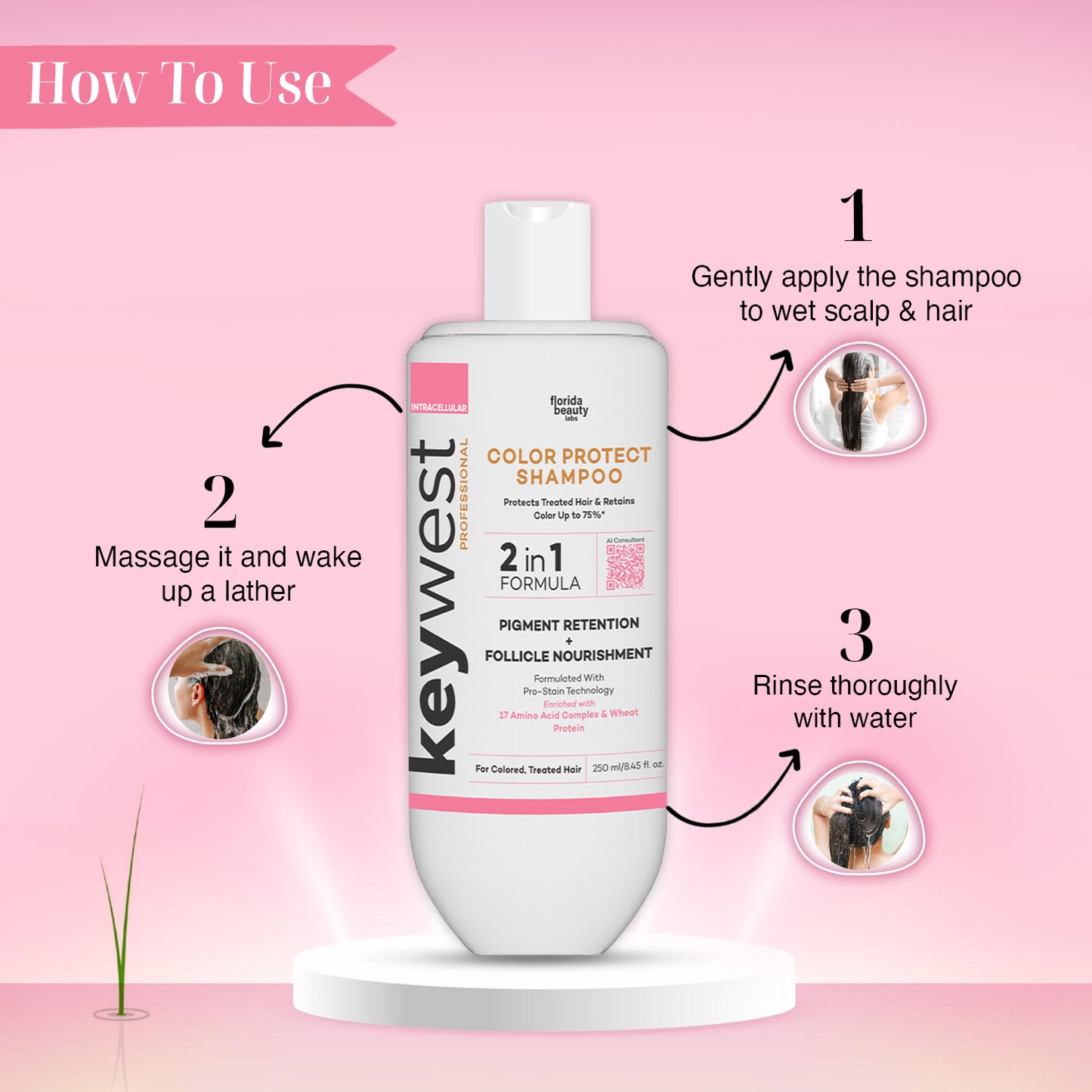 Keywest Professional Color Protect Shampoo 250ml