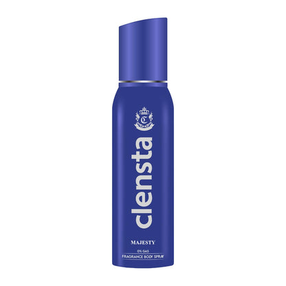 Clensta Majesty 0% No Gas Deodorant for Men 150ml Body Spray Long Lasting | No Gas Deo for Men