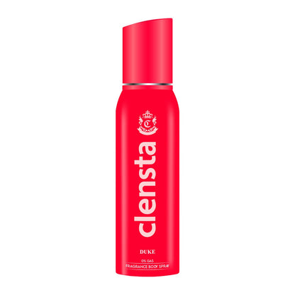 Clensta Duke 0% No Gas Deodorant for Men 150ml Body Spray Long Lasting | No Gas Deo for Men