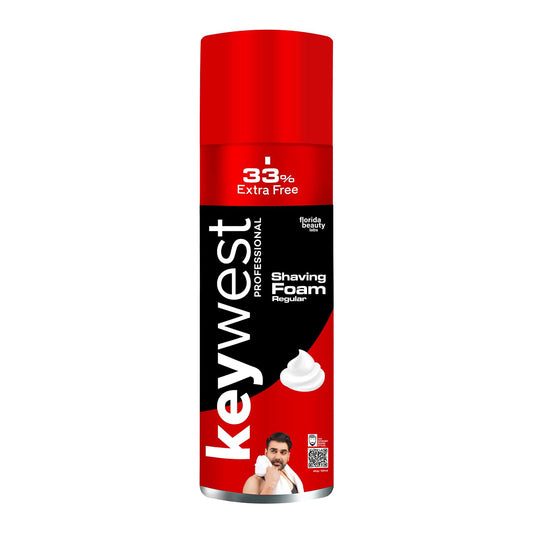 Keywest Regular Pre Shaving Foam for Men 482gm (33% Extra Free)