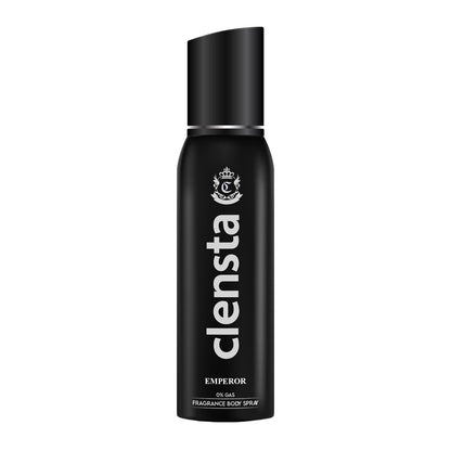 Clensta Emperor 0% No Gas Deodorant for Men 150ml Body Spray Long Lasting | No Gas Deo for Men