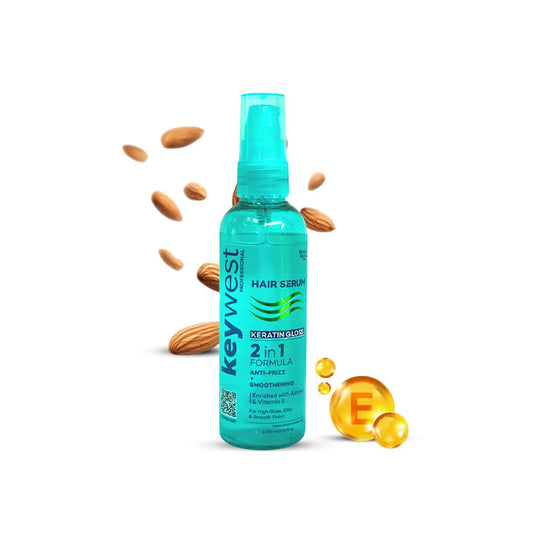 Keywest Professionals Keratin Gloss Hair Serum Anti-Frizz & Smoothening 100ml