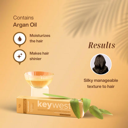 Keywest Professional Golden Dust Hair Color Tube - 80gm (Ammonia free).