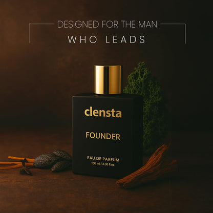 Clensta Founder Perfume | Inspired by fruity amber accords of Azzaro Wanted Parfum | For Men | EDP 100ml