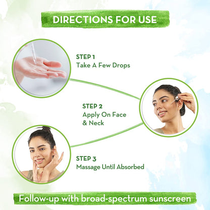 Mamaearth Ubtan Face Serum 30ml + Clensta Rosemary Hair Fall Control Mask 200gm | COMBO.