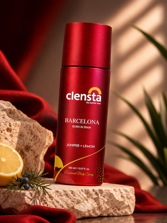 Clensta Barcelona Deodrant Body Spray for Men 150 ml