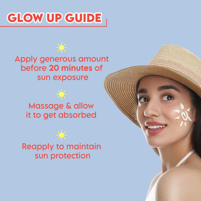 Mamaearth Rice Water  Face Wash 100ml + Clensta Red Aloe Vera Daily Glow Sunscreen Spf 50 (50gm) | COMBO.