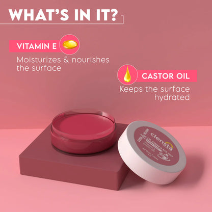 Mamaearth Ubtan Natural Face Wash with Turmeric & Saffron 100ml + Clensta Lush Lip, Cheek & Eye Tint - Berry Bliss 01 (5 Gm) | COMBO