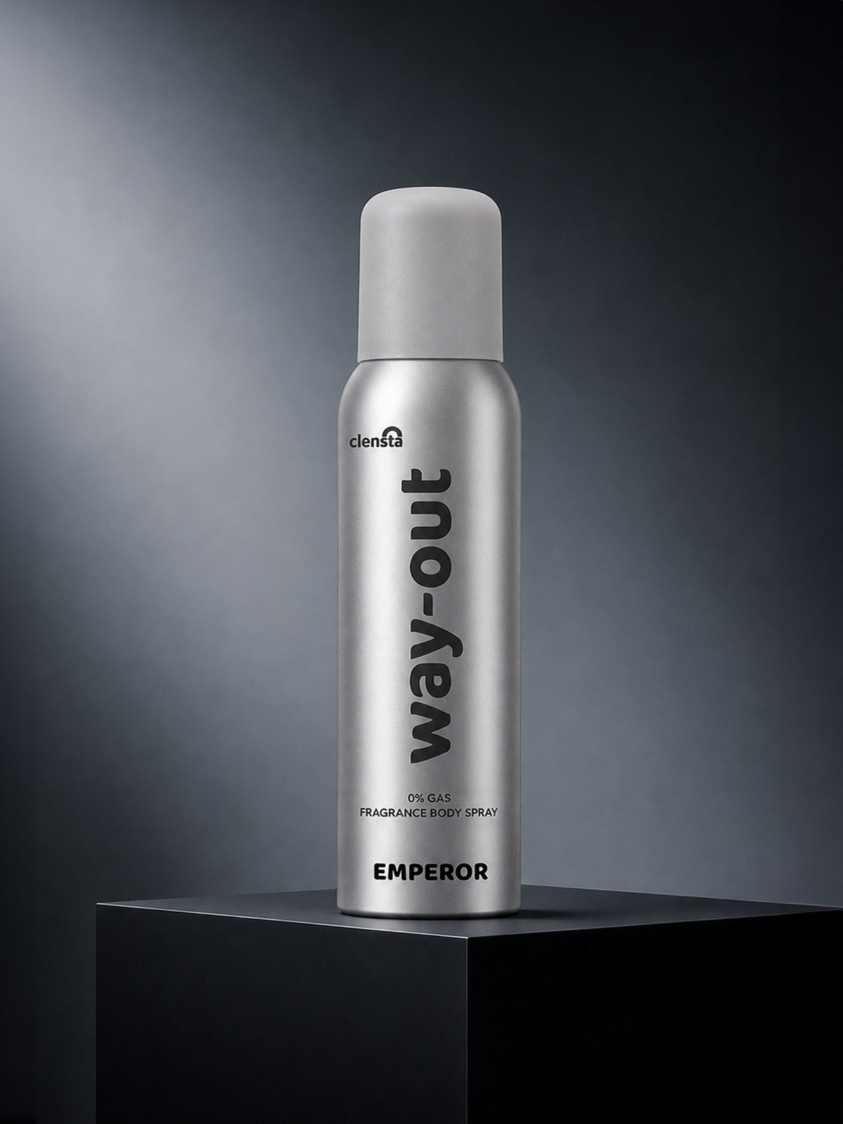 Clensta Emperor 0% No Gas Deodorant for Men 150ml Body Spray Long Lasting | No Gas Deo for Men