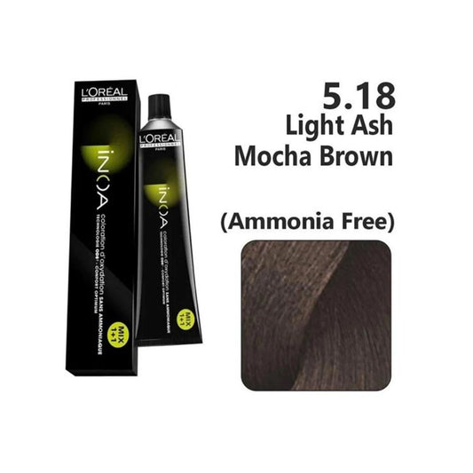 Inoa 5.18 Light Ash Mocha Brown 60gm