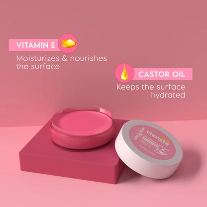 Mamaearth Ubtan Natural Face Wash with Turmeric & Saffron 100ml + Clensta Lush Lip, Cheek & Eye Tint - Pink Forever 03 (5 Gm) | COMBO