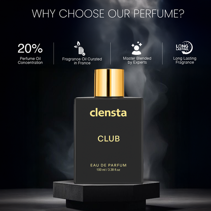 Clensta Club Perfume | Inspired by Citrus & Spicy accords of Armaf Club De Nuit Intense Man | For Men | EDP 100ml